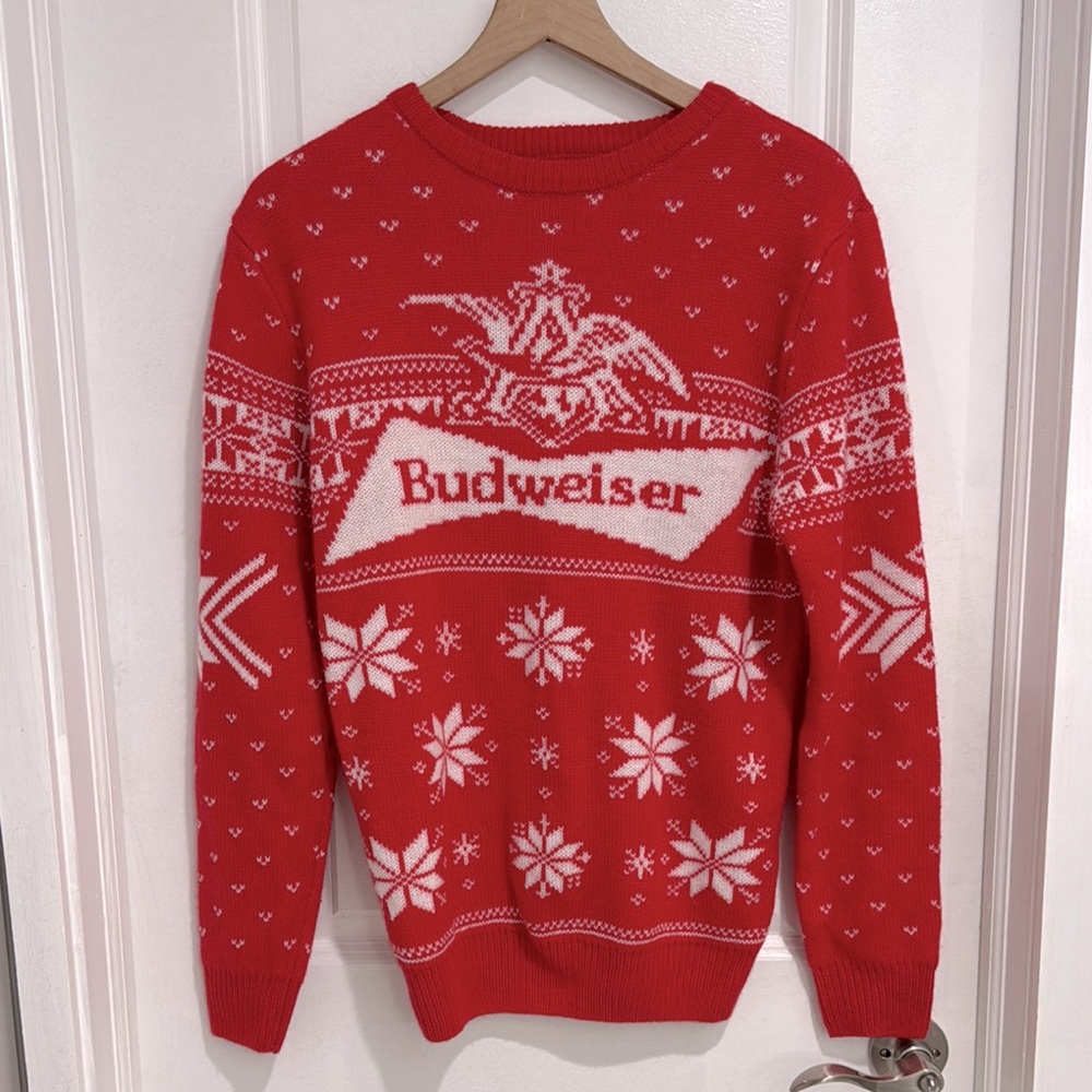 Budweiser Ugly Christmas Sweater